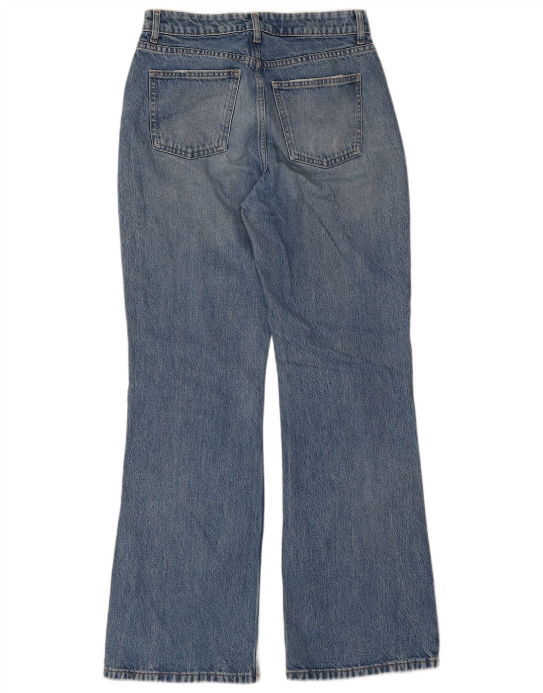 Jeans feminino Topshop largo W30 L32 algodão azul