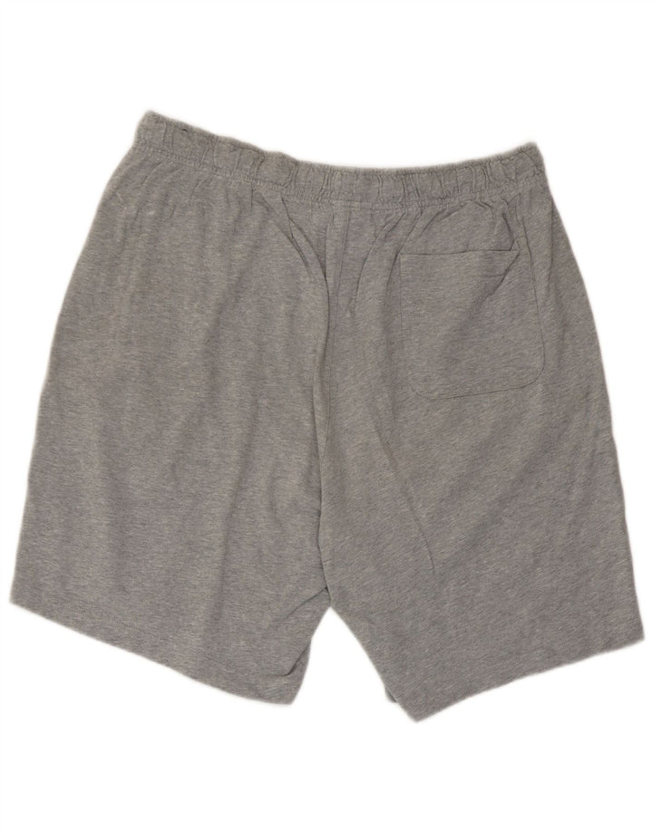 Shorts esportivos masculinos Nike XL cinza algodão