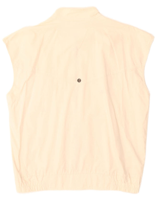 Explorer Mens Utility Gilet UK 38 Médio Off White Algodão