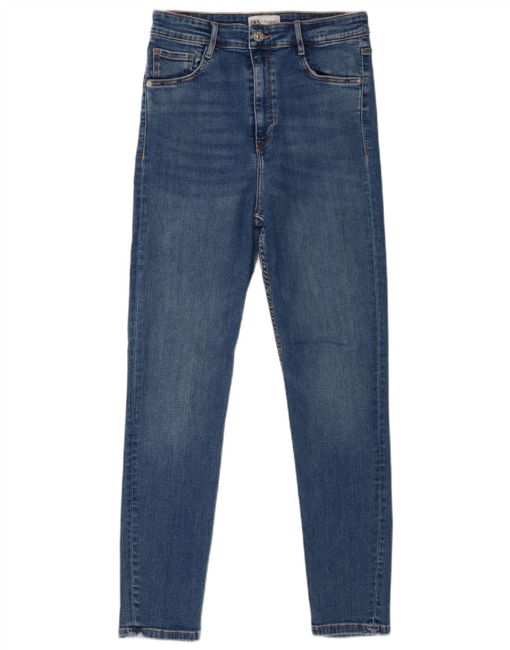 Zara Jeans Skinny Feminino EU 40 Médio W30 L27 Azul