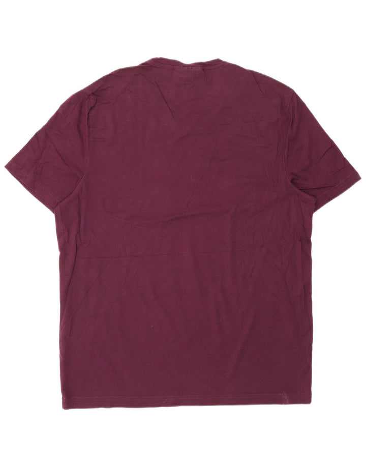 Camiseta masculina MICHAEL KORS grande Borgonha