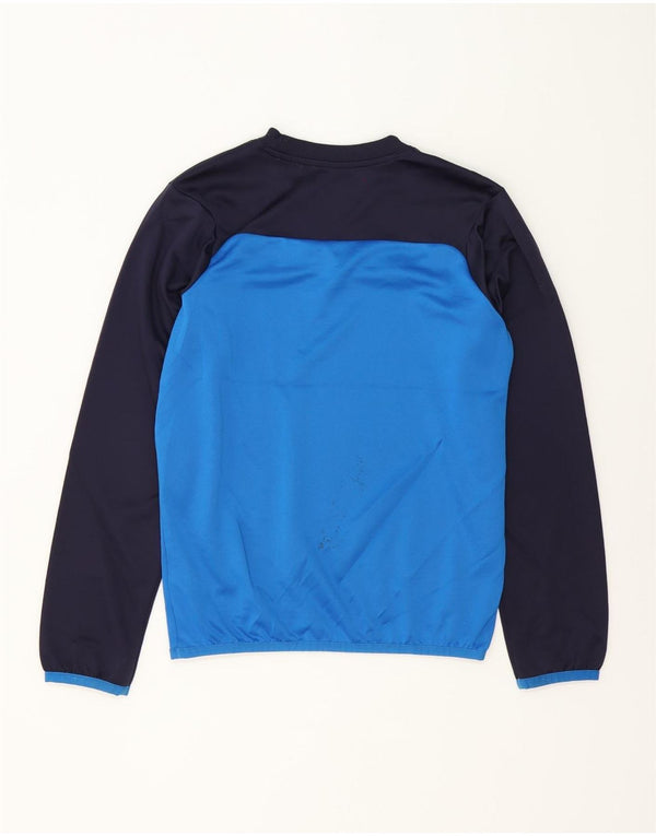 Puma Menino Top Manga Comprida 13-14 Anos XL Azul Colorblock Poliéster Esporte
