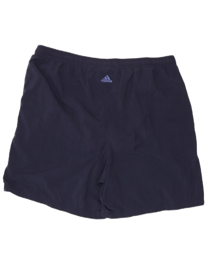 Shorts esportivos masculinos ADIDAS 2XL azul marinho poliéster
