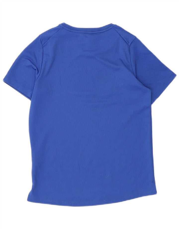 Camiseta Nike Boys Dri Fit Top 10-11 Anos Poliéster Azul Médio