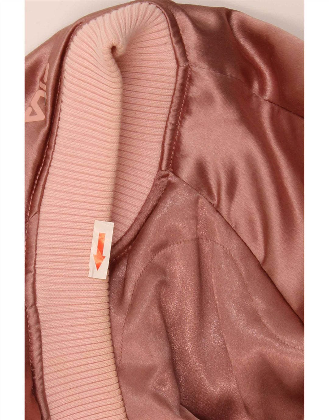 Jaqueta bomber feminina Fila Graphic Oversized UK 10 poliéster rosa pequeno