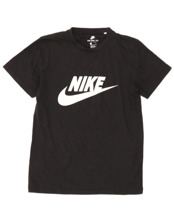 Nike Mens Athletic Cut Graphic T-Shirt Top Medium Black