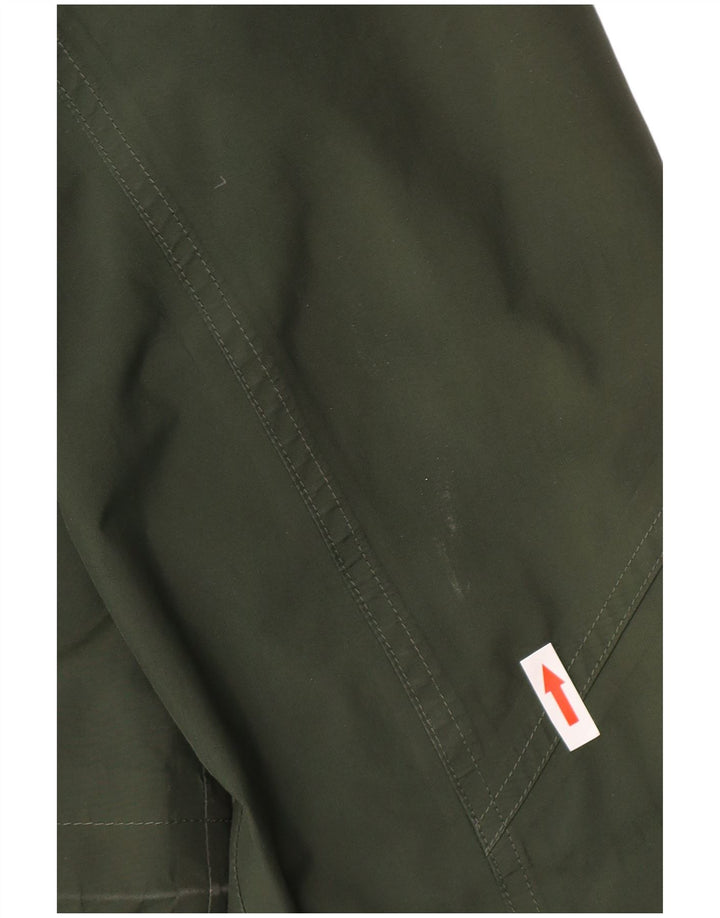 Capa de chuva masculina Berghaus com capuz UK 44 2XL poliéster verde