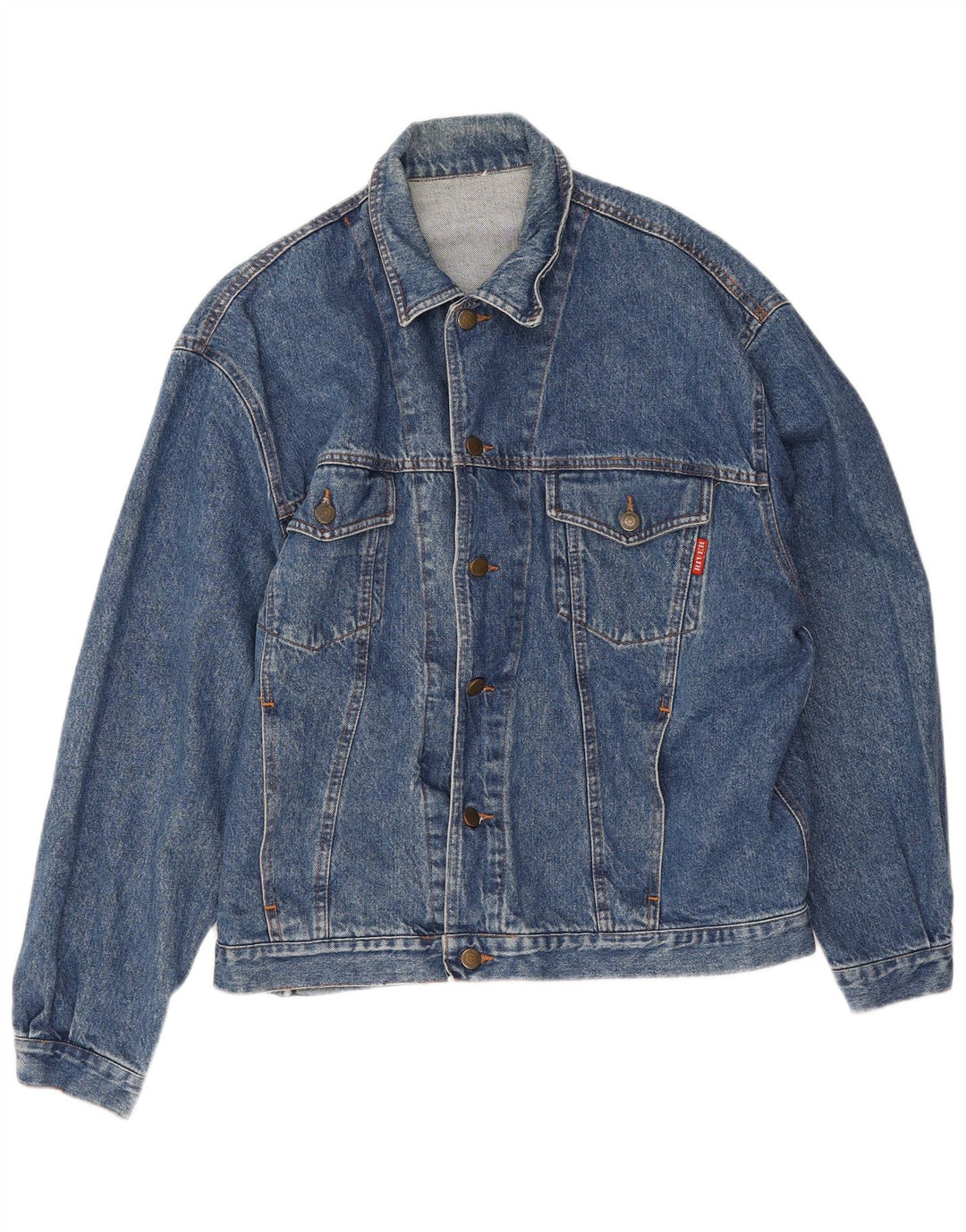 Jaqueta jeans masculina River UK 42 XL azul