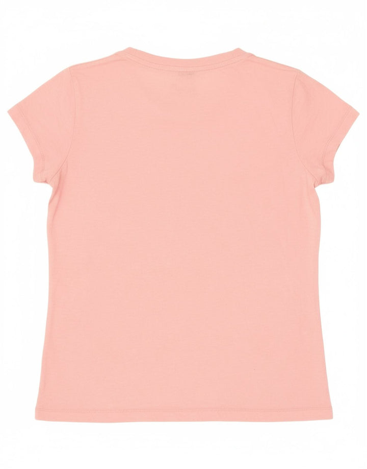 Camiseta feminina estampada CHAMPION UK 14 grande algodão rosa