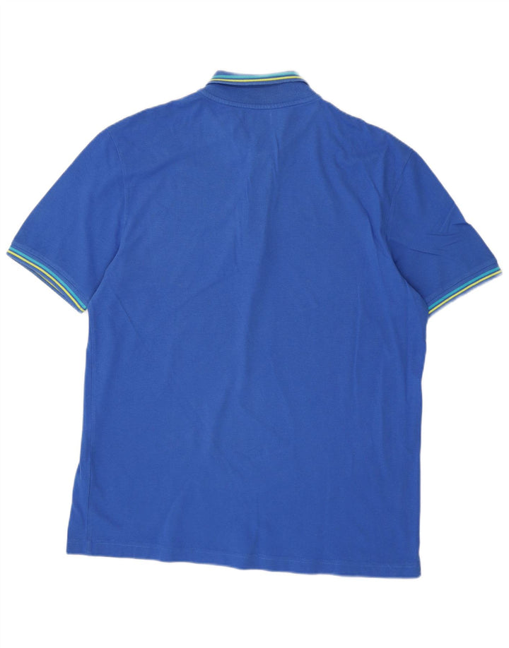 Camisa polo masculina Kappa XL algodão azul