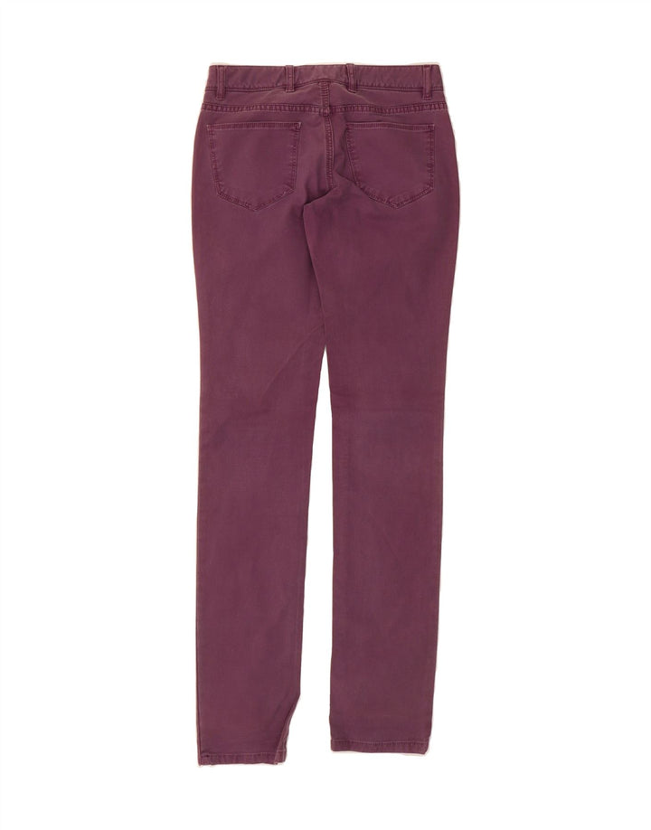 MASSIMO DUTTI Womens Skinny Jeans W28 L33 Purple Cotton Vintage Massimo Dutti and Second-Hand Massimo Dutti from Messina Hembry 