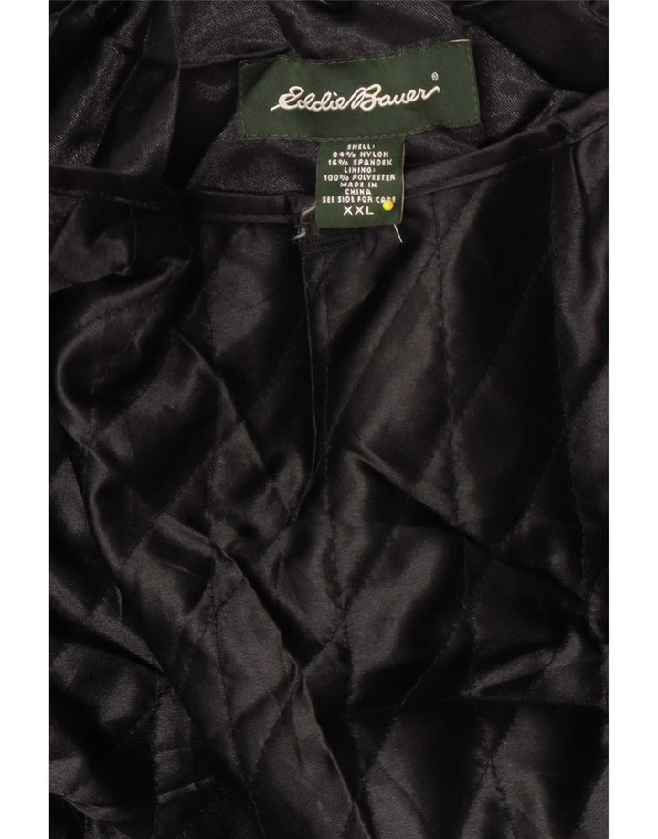 Eddie Bauer Sobretudo feminino UK 20 2XL Nylon preto