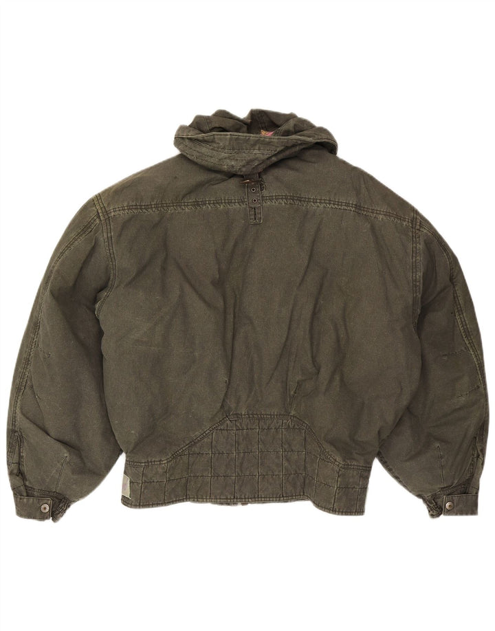 Jaqueta de esqui masculina Chervo UK 44 2XL algodão cáqui