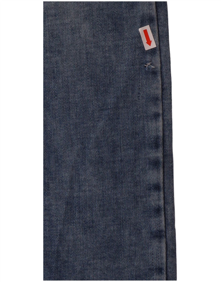 DIESEL Meninos Tepphar Slim Jeans 11-12 Anos W26 L30 Azul Algodão