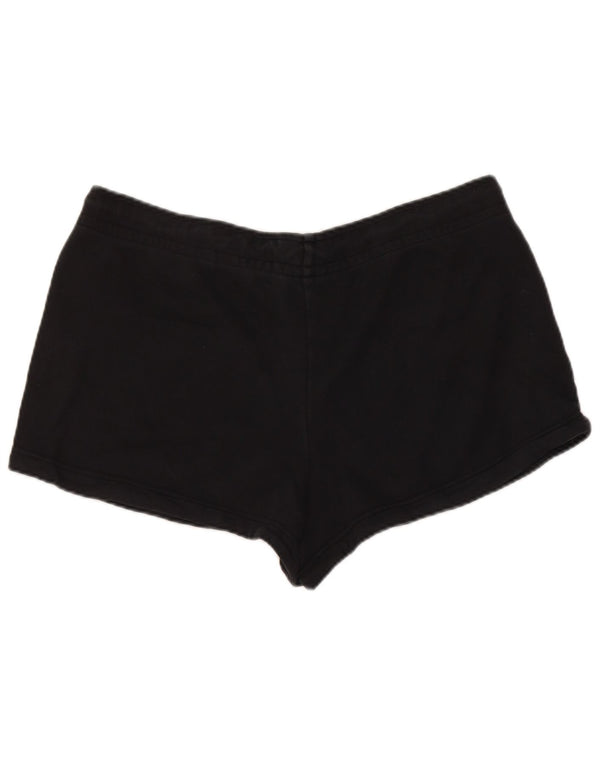 Shorts esportivos femininos Nike UK 16 grande algodão preto