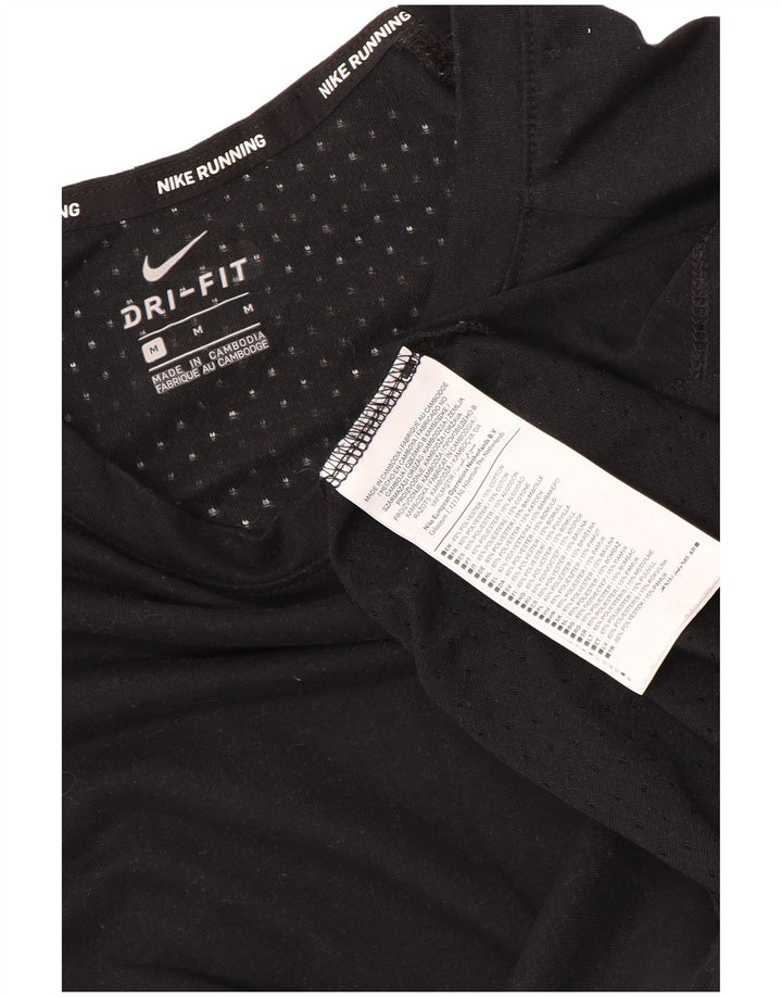 Camiseta Nike Masculina Dri Fit Top Médio Poliéster Preto