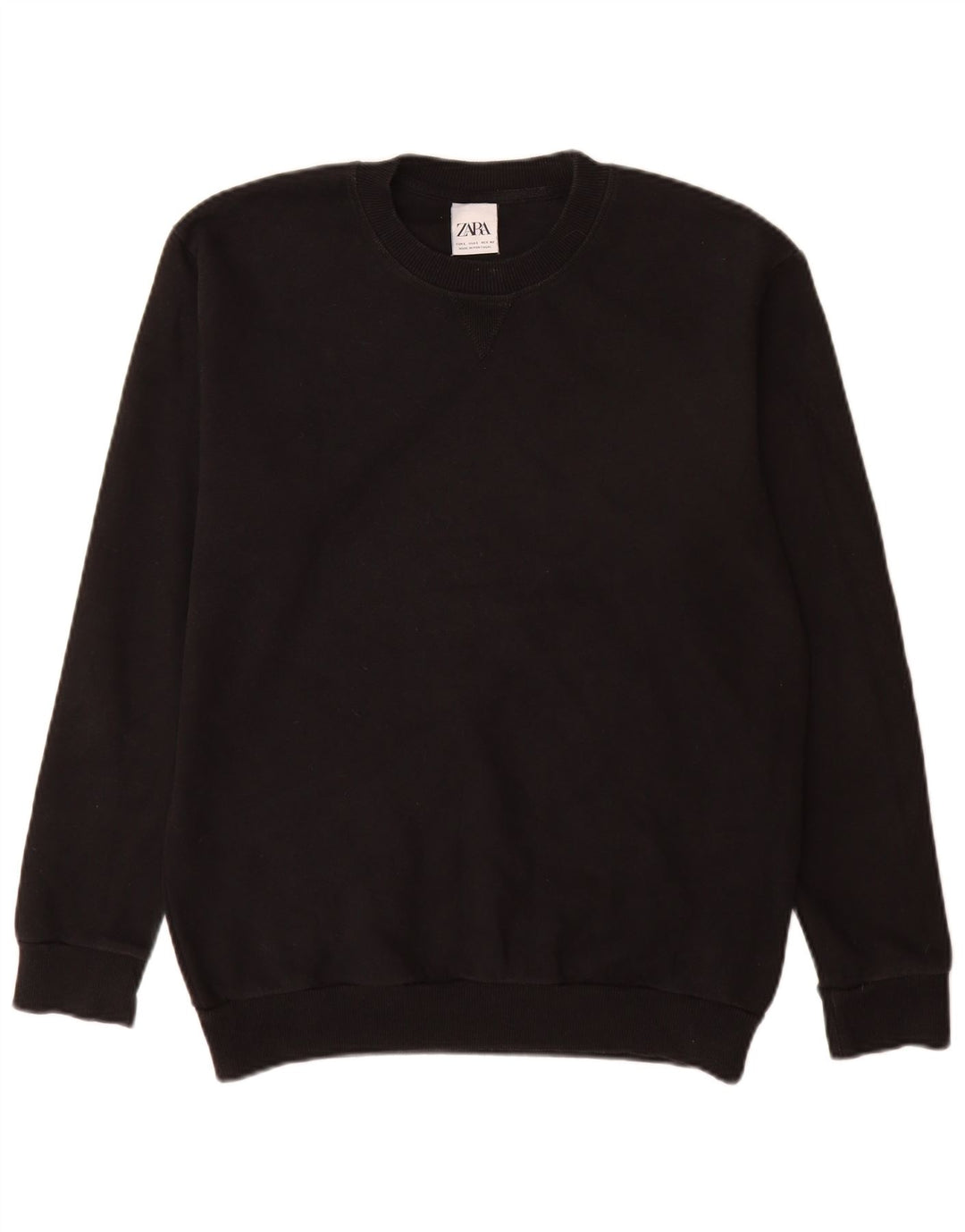 Zara moletom masculino jumper grande preto