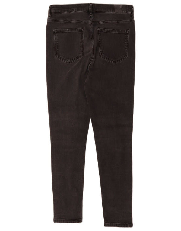 Calça jeans feminina Marks & Spencer The Carrie Skinny UK 12 médio W30 L25 cinza