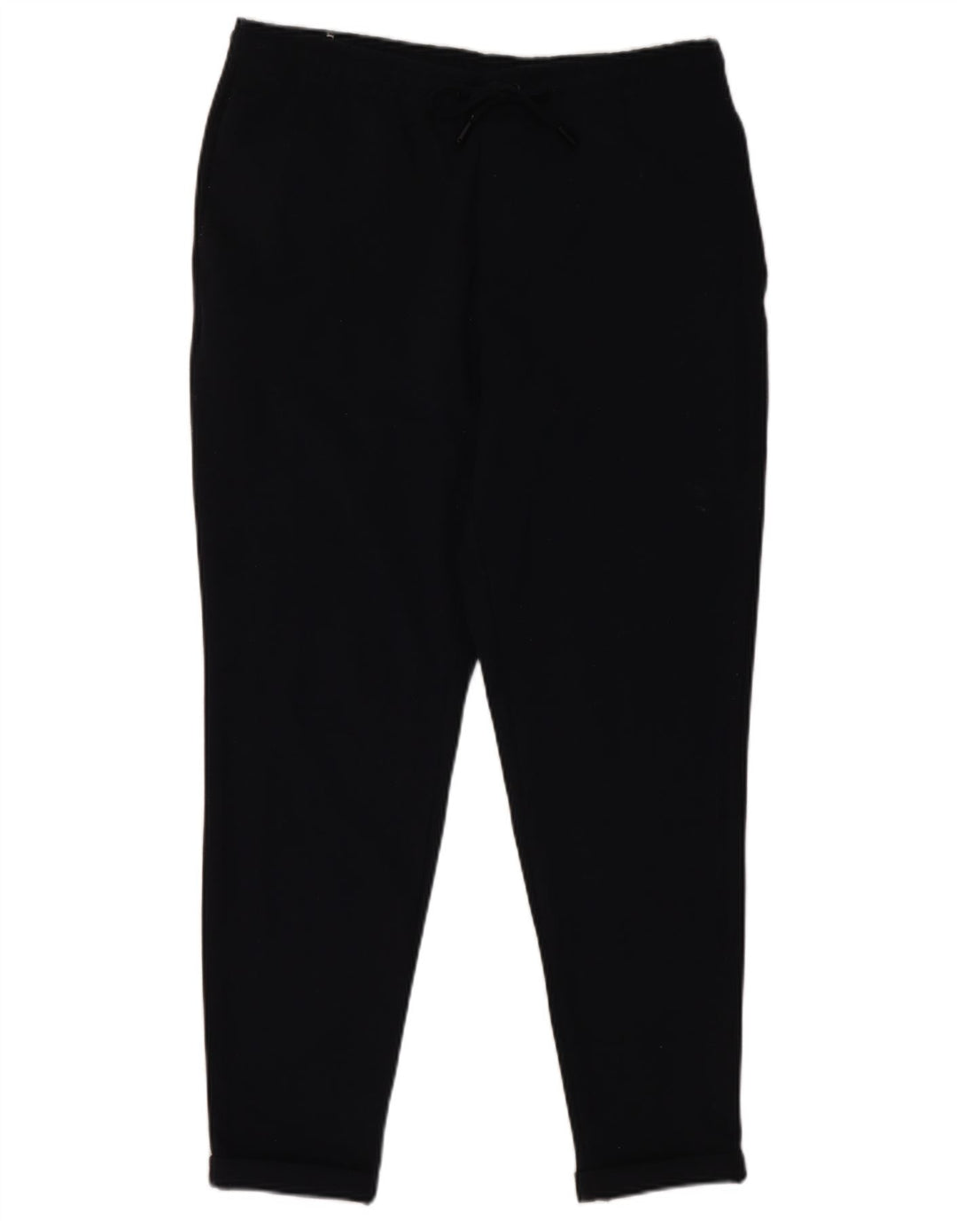 Zara Mens Slim Chino Calças Médio W31 L27 Azul Marinho Poliéster