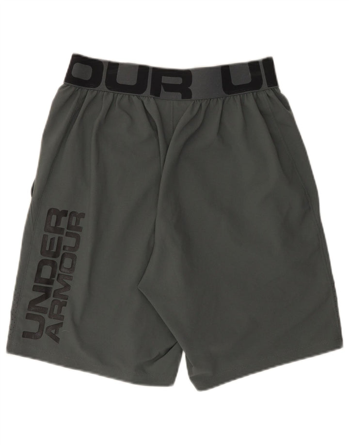 Under Armour Mens Fitted Graphic Sport Shorts Pequeno Cinza