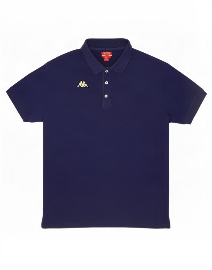 Camisa polo masculina Kappa 2XL azul marinho