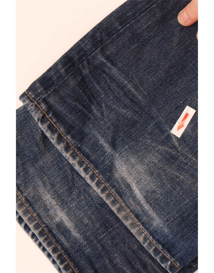 Jeans feminino Tommy Hilfiger Bootcut W28 L34 azul algodão
