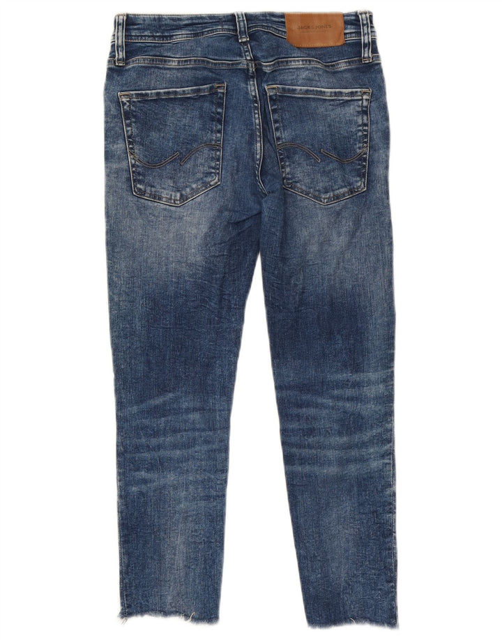 Jeans slim feminino Jack & Jones W28 L23 algodão azul