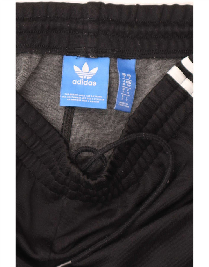 Adidas Mens Treino Calças Joggers Pequeno Poliéster Preto