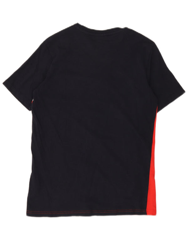 Camiseta Champion Boys Graphic 13-14 Anos XL Preto Colorblock Algodão