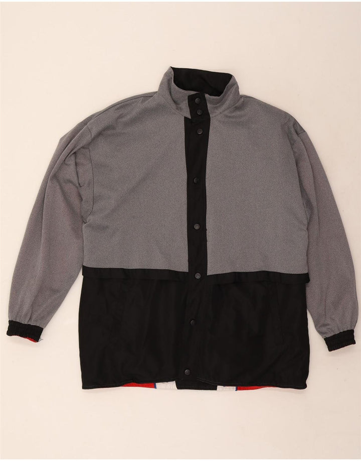 Fila Mens Graphic Reversível Tracksuit Top Jacket Medium Red Colourblock