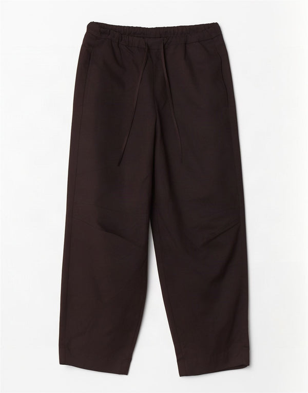 Calça feminina Massimo Dutti folgada e cortada EU 38 pequena W28 L26 preta