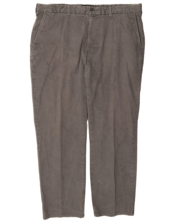 Calça Chino Regular Masculina Marks & Spencer W40 L29 Algodão Cinza