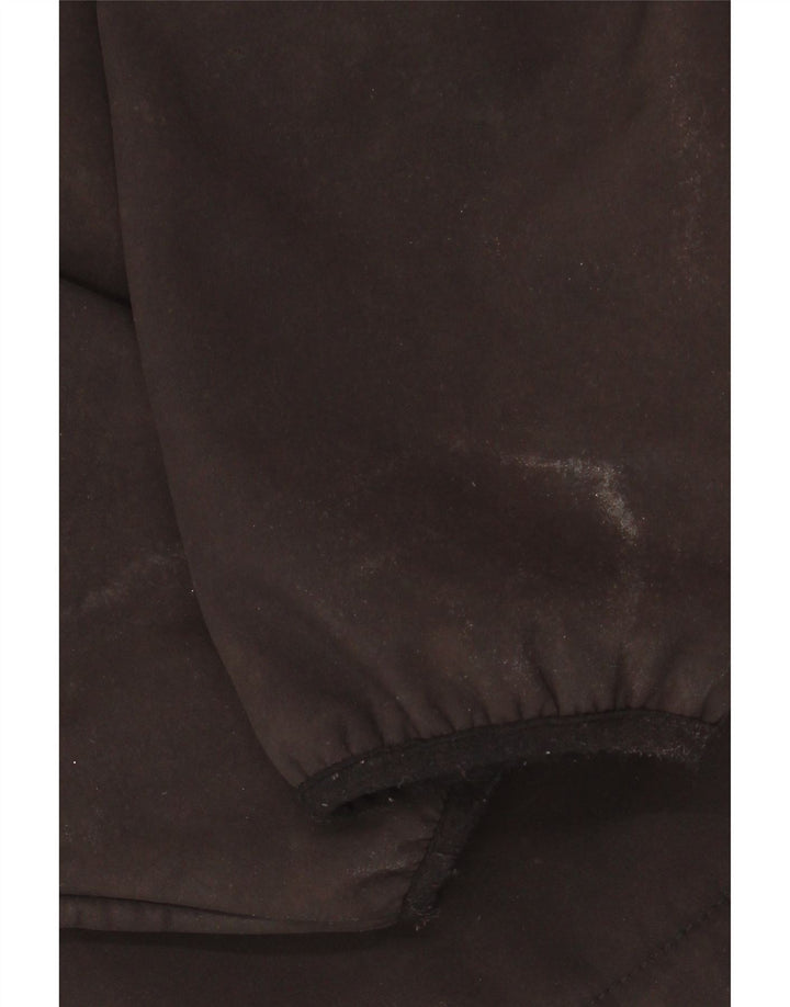 Suéter masculino NAUTICA com capuz e zíper, médio, preto, poliéster