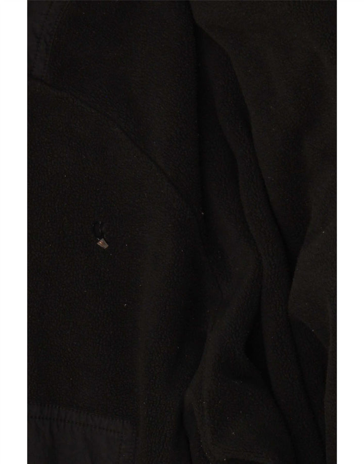 Jumper de lã Nike masculino com zíper e gola 2XL preto