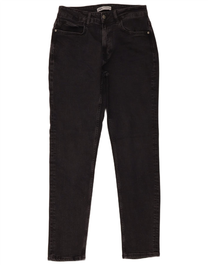 Zara Mens Slim Jeans EU 40 Médio W31 L31 Algodão Preto