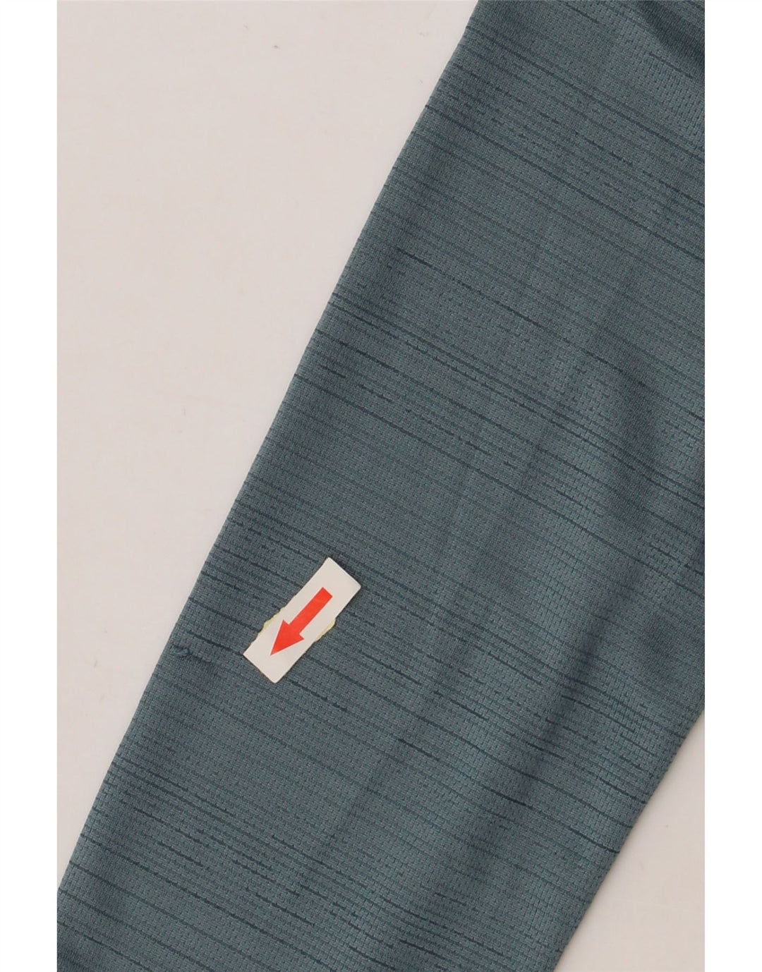 NIKE Masculino Dri Fit Top Manga Longa Médio Azul Pinstripe Poliéster