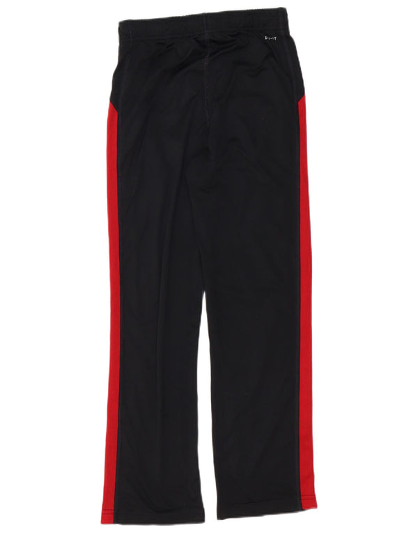 Calça de treino regular Nike Boys 12-13 anos grande bloco colorido preto