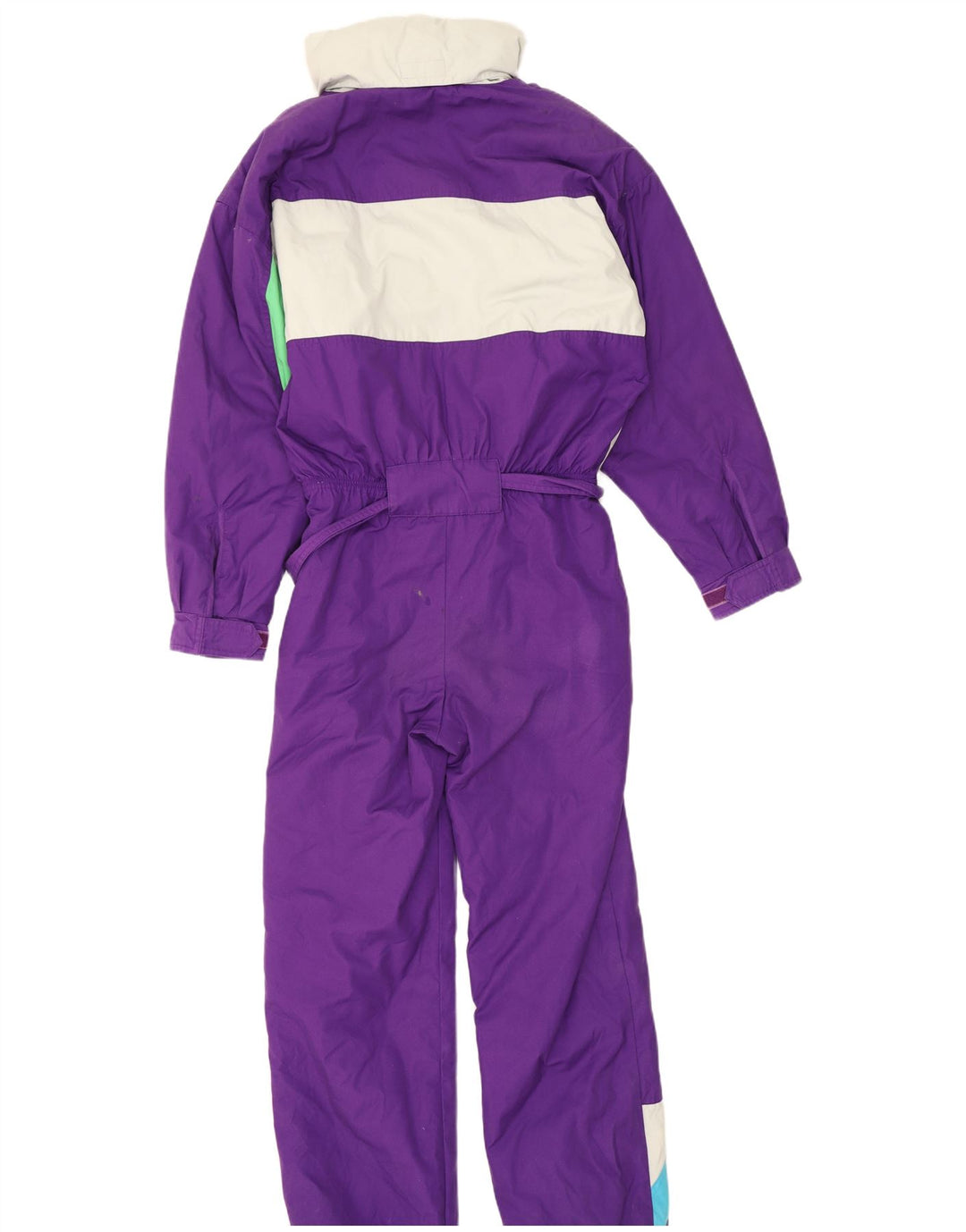 Macacão de esqui masculino Fila IT 46 pequeno roxo Colourblock poliéster