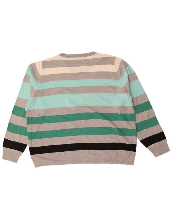 Suéter feminino Marks & Spencer com gola redonda UK 20 2XL multicolorido