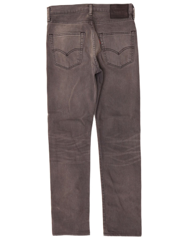 Calça jeans masculina Levi's 522 Tapered Slim W28 L29 cinza algodão