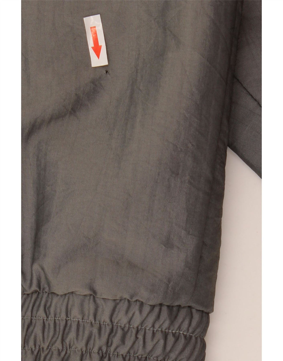 Jaqueta bomber Sherpa masculina vintage UK 40 grande cinza