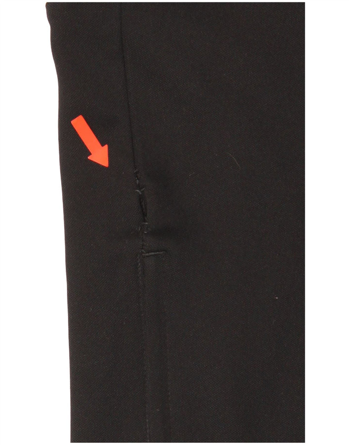 Calça de treino masculina Adidas grande poliéster preto