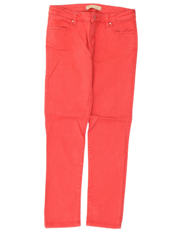 ZARA Jeans Slim Feminino EU 38 Pequeno W28 L26 Rosa