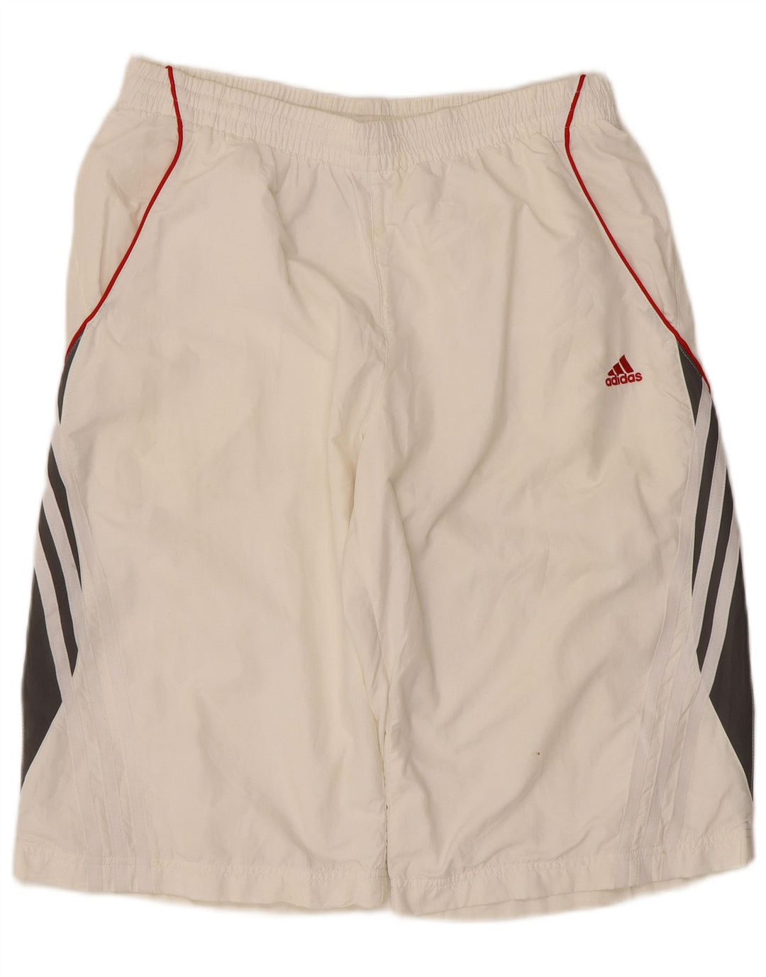 Adidas Masculino Climalite Sport Shorts Médio Branco Colorblock Poliéster