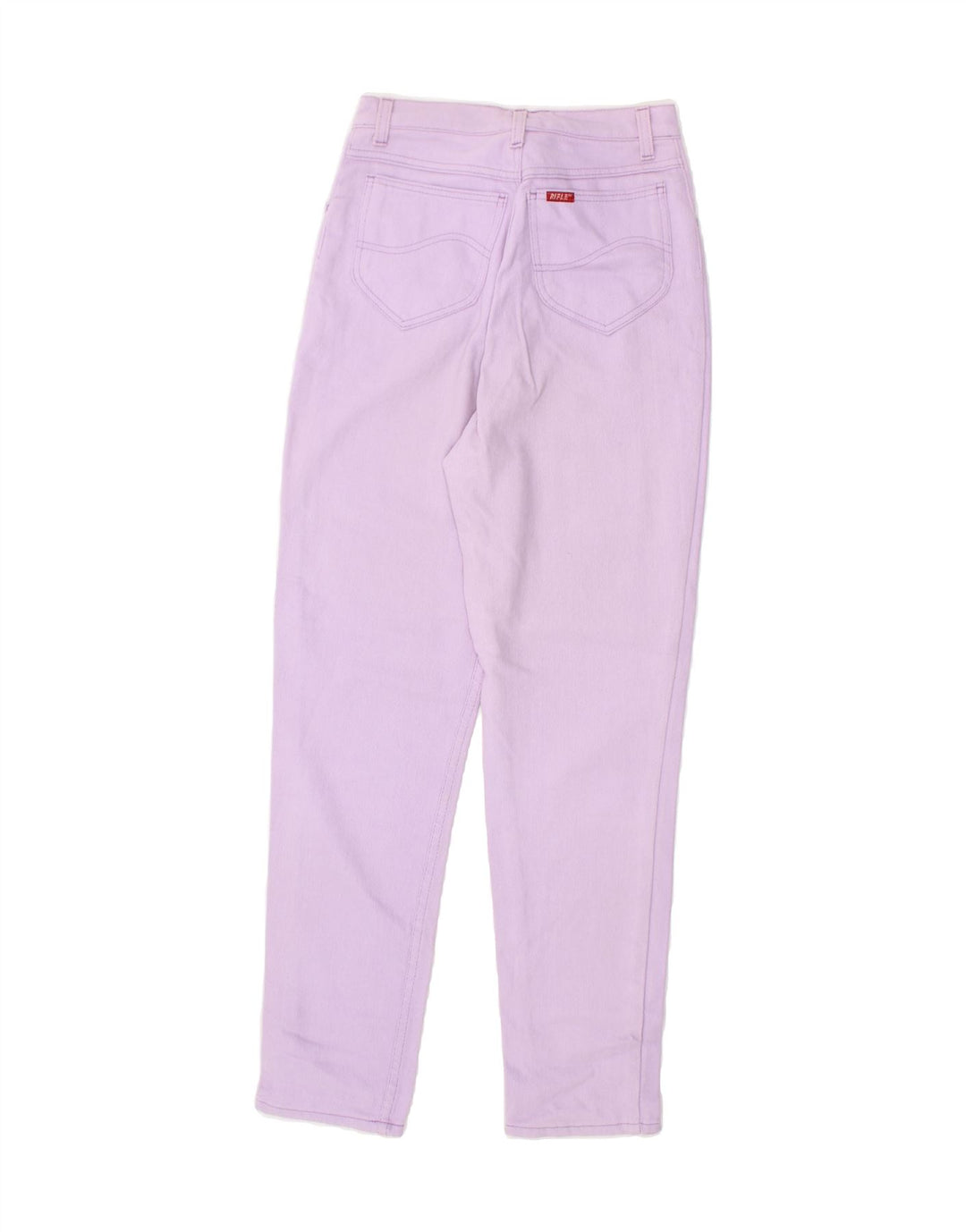 RIFLE Womens Tapered Jeans W28 L30 Purple Cotton Vintage Rifle and Second-Hand Rifle from Messina Hembry 