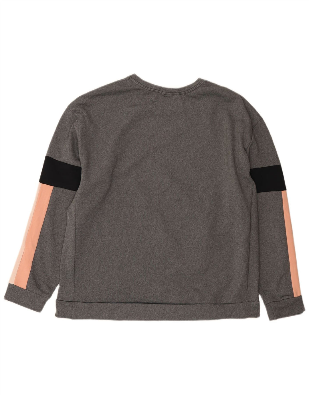 Moletom masculino Nike Jumper cinza médio colorblock poliéster