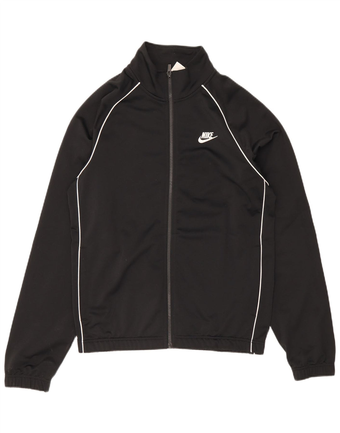 Nike Mens Treino Top Jacket Pequeno Poliéster Preto