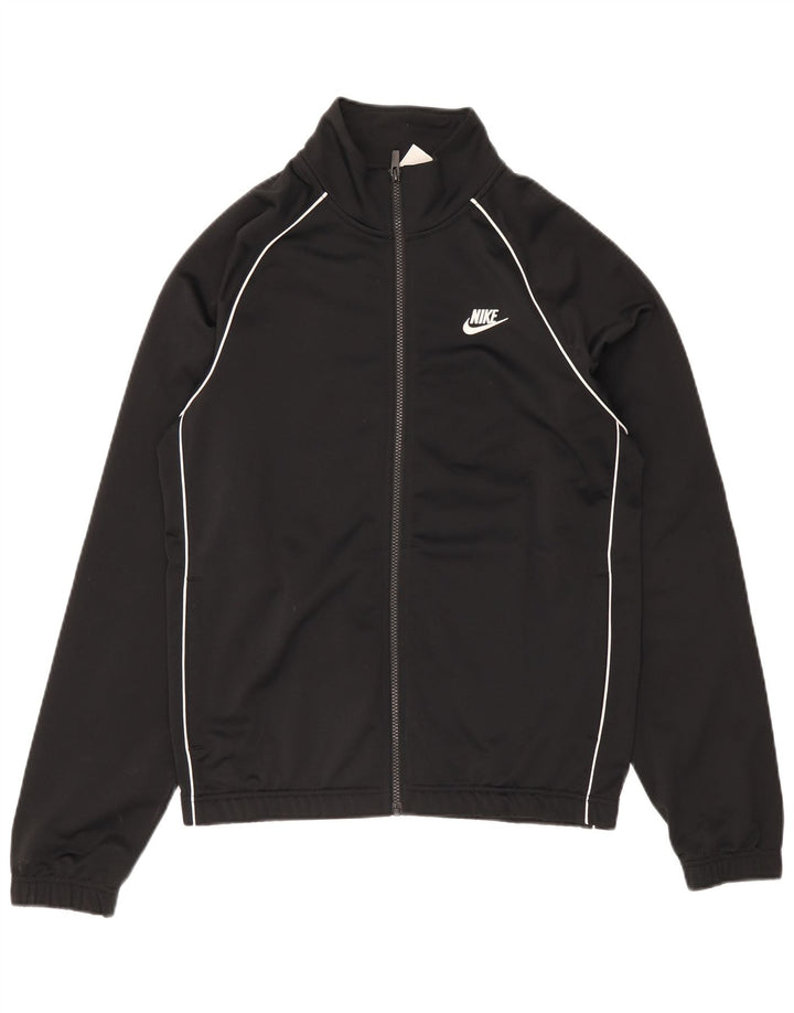 Nike Mens Treino Top Jacket Pequeno Poliéster Preto