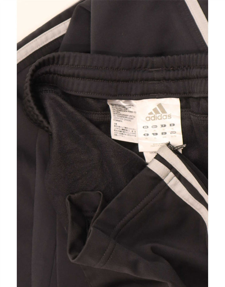 Calça Adidas Mens Treino XL Preto Colourblock Poliéster