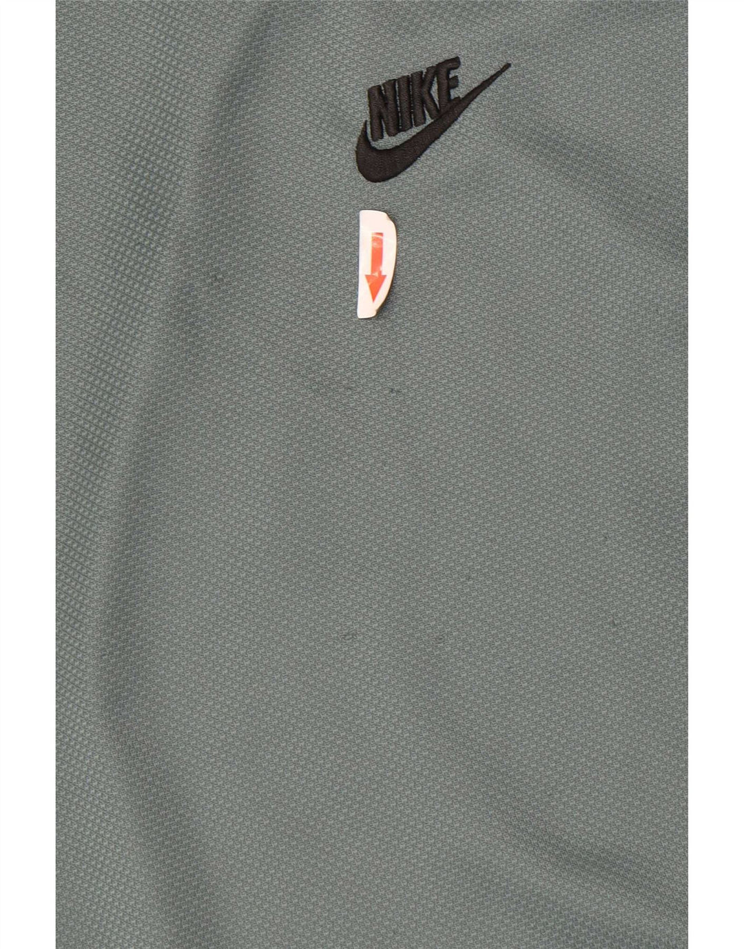Camiseta masculina Nike Top médio verde colorblock poliéster